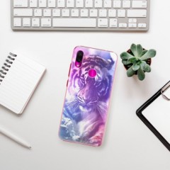 Plastové pouzdro iSaprio - Purple Tiger - Xiaomi Redmi Note 7