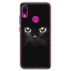 Plastové pouzdro iSaprio - Black Cat - Xiaomi Redmi Note 7