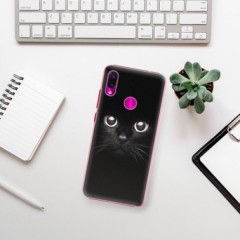 Plastové pouzdro iSaprio - Black Cat - Xiaomi Redmi Note 7