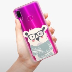 Plastové pouzdro iSaprio - Bear with Scarf - Xiaomi Redmi Note 7