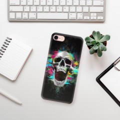 Odolné silikonové pouzdro iSaprio - Skull in Colors - iPhone 7