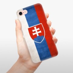 Odolné silikonové pouzdro iSaprio - Slovakia Flag - iPhone 7