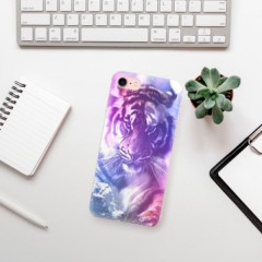 Odolné silikonové pouzdro iSaprio - Purple Tiger - iPhone 7