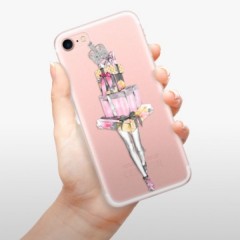 Odolné silikonové pouzdro iSaprio - Queen of Shopping - iPhone 7
