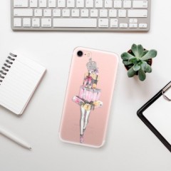 Odolné silikonové pouzdro iSaprio - Queen of Shopping - iPhone 7