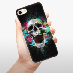 Odolné silikonové pouzdro iSaprio - Skull in Colors - iPhone 8
