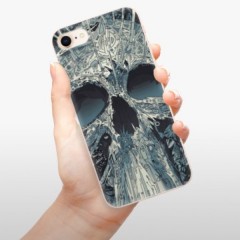 Odolné silikonové pouzdro iSaprio - Abstract Skull - iPhone 8