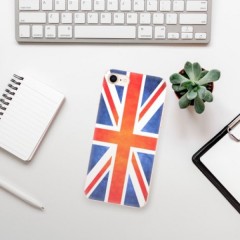 Odolné silikonové pouzdro iSaprio - UK Flag - iPhone 8