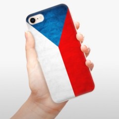 Odolné silikonové pouzdro iSaprio - Czech Flag - iPhone 8