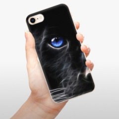 Odolné silikonové pouzdro iSaprio - Black Puma - iPhone 8