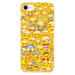 Odolné silikonové pouzdro iSaprio - Emoji - iPhone 8