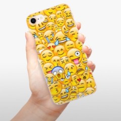 Odolné silikonové pouzdro iSaprio - Emoji - iPhone 8