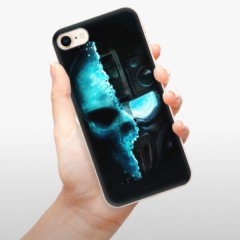 Odolné silikonové pouzdro iSaprio - Roboskull - iPhone 8