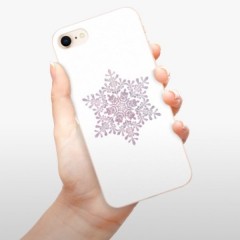 Odolné silikonové pouzdro iSaprio - Snow Flake - iPhone 8