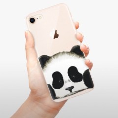 Odolné silikonové pouzdro iSaprio - Sad Panda - iPhone 8