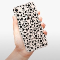 Odolné silikonové pouzdro iSaprio - Football pattern - black - iPhone 8