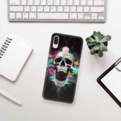 Odolné silikonové pouzdro iSaprio - Skull in Colors - Huawei P20 Lite