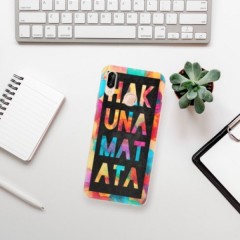 Odolné silikonové pouzdro iSaprio - Hakuna Matata 01 - Huawei P20 Lite