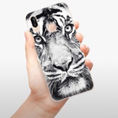 Odolné silikonové pouzdro iSaprio - Tiger Face - Huawei P20 Lite