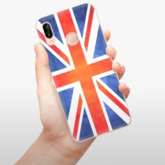 Odolné silikonové pouzdro iSaprio - UK Flag - Huawei P20 Lite