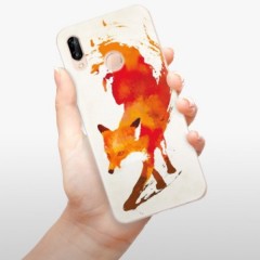 Odolné silikonové pouzdro iSaprio - Fast Fox - Huawei P20 Lite