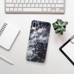 Odolné silikonové pouzdro iSaprio - Cracked - Huawei P20 Lite