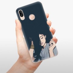 Odolné silikonové pouzdro iSaprio - Swag Girl - Huawei P20 Lite