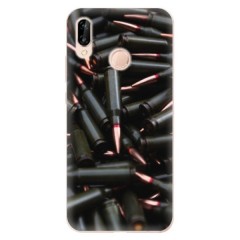 Odolné silikonové pouzdro iSaprio - Black Bullet - Huawei P20 Lite