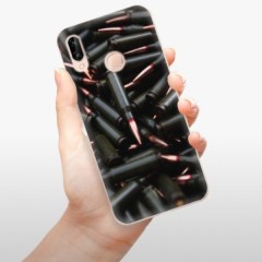 Odolné silikonové pouzdro iSaprio - Black Bullet - Huawei P20 Lite