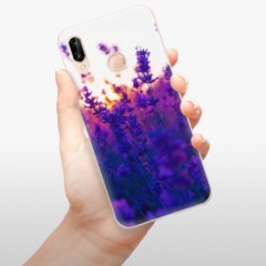 Odolné silikonové pouzdro iSaprio - Lavender Field - Huawei P20 Lite