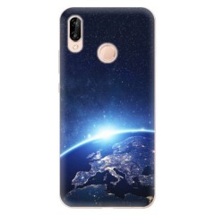 Odolné silikonové pouzdro iSaprio - Earth at Night - Huawei P20 Lite