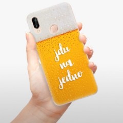 Odolné silikonové pouzdro iSaprio - Jdu na jedno - Huawei P20 Lite