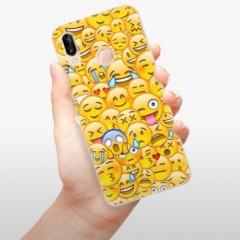 Odolné silikonové pouzdro iSaprio - Emoji - Huawei P20 Lite