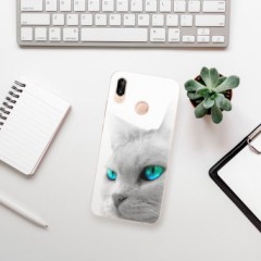 Odolné silikonové pouzdro iSaprio - Cats Eyes - Huawei P20 Lite