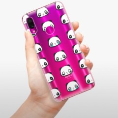 Plastové pouzdro iSaprio - Panda pattern 01 - Xiaomi Redmi Note 7