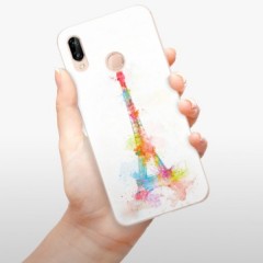 Odolné silikonové pouzdro iSaprio - Eiffel Tower - Huawei P20 Lite