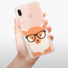 Odolné silikonové pouzdro iSaprio - Orange Fox - Huawei P20 Lite