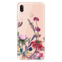 Odolné silikonové pouzdro iSaprio - Herbs 02 - Huawei P20 Lite