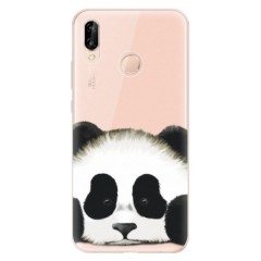 Odolné silikonové pouzdro iSaprio - Sad Panda - Huawei P20 Lite