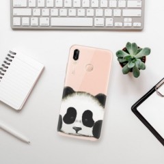 Odolné silikonové pouzdro iSaprio - Sad Panda - Huawei P20 Lite