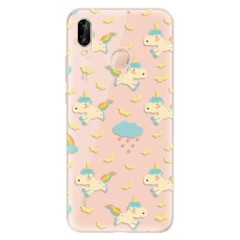 Odolné silikonové pouzdro iSaprio - Unicorn pattern 01 - Huawei P20 Lite