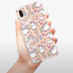 Odolné silikonové pouzdro iSaprio - Unicorn pattern 02 - Huawei P20 Lite