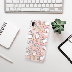 Odolné silikonové pouzdro iSaprio - Unicorn pattern 02 - Huawei P20 Lite