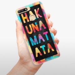 Odolné silikonové pouzdro iSaprio - Hakuna Matata 01 - Huawei Y6 Prime 2018