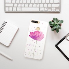 Odolné silikonové pouzdro iSaprio - Poppies - Huawei Y6 Prime 2018