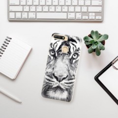 Odolné silikonové pouzdro iSaprio - Tiger Face - Huawei Y6 Prime 2018