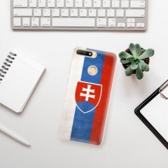 Odolné silikonové pouzdro iSaprio - Slovakia Flag - Huawei Y6 Prime 2018