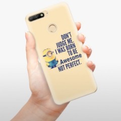 Odolné silikonové pouzdro iSaprio - Be Awesome - Huawei Y6 Prime 2018