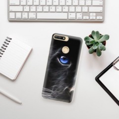 Odolné silikonové pouzdro iSaprio - Black Puma - Huawei Y6 Prime 2018