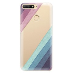 Odolné silikonové pouzdro iSaprio - Glitter Stripes 01 - Huawei Y6 Prime 2018